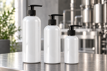 Load image into Gallery viewer, Whip Gold private label conditioner in unlabelled pump bottles