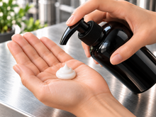 Load image into Gallery viewer, Whip Gold private label hand wash in unlabelled pump bottles
