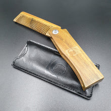 Load image into Gallery viewer, Beard Care Gift Box for Men- Beard Cream and Sandalwood Beard Comb
