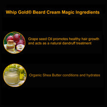 Load image into Gallery viewer, Whip Gold Beard Cream - Original Grapeseed Blend 1.0 - Moisturising - 100 ml
